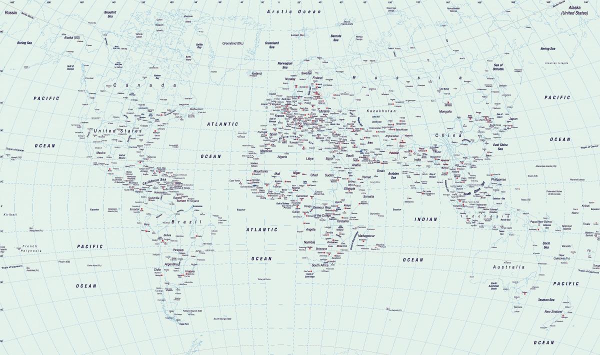 show prague on world map